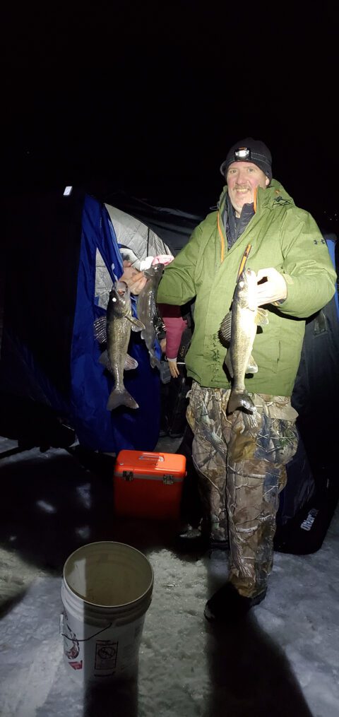 Ice Fishing On Oneida Lake Reel Naturalz Guide Service